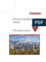 present conclusion