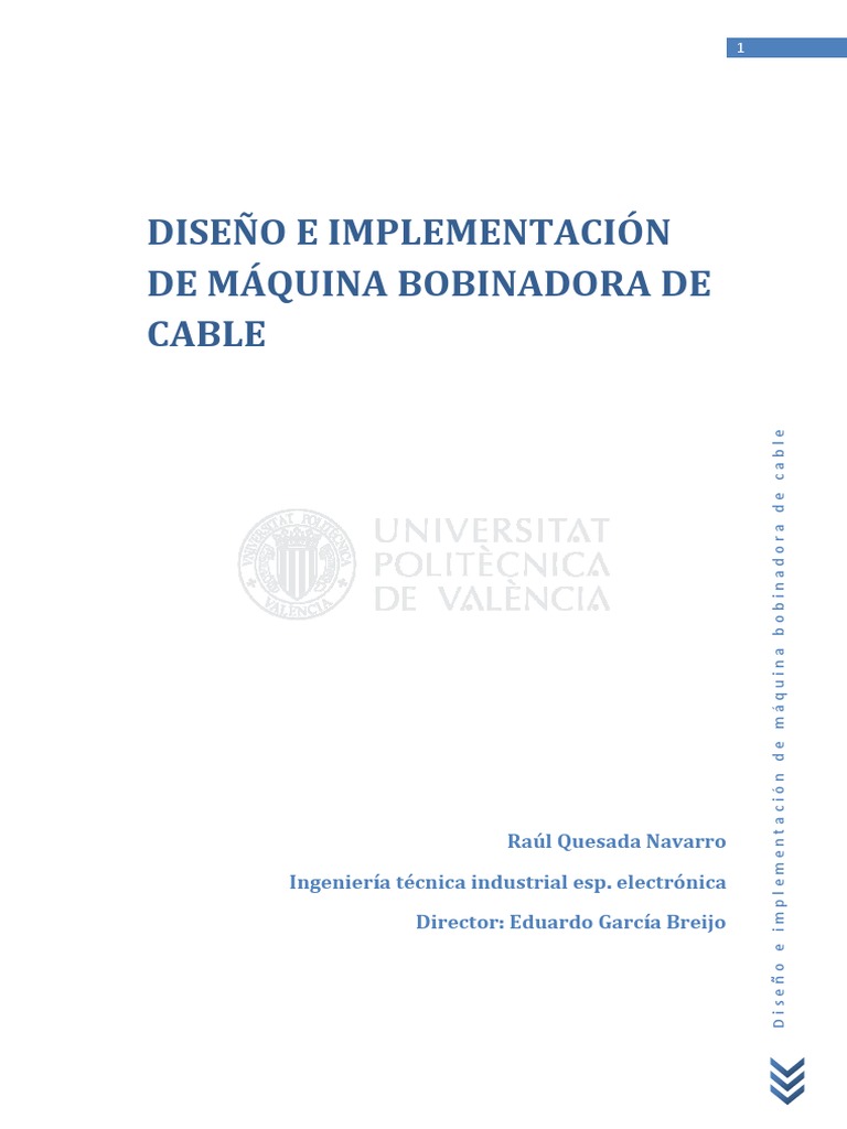 Maquiona Embobinadora PDF | PDF