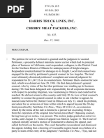 Harris Truck Lines, Inc. v. Cherry Meat Packers, Inc., 371 U.S. 215 (1962)