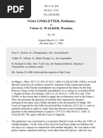 Linkletter v. Walker, 381 U.S. 618 (1965)