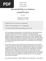 Dennis v. United States, 384 U.S. 855 (1966)