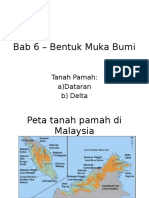 Bab 6 - Bentuk Muka Bumi (Tanah Pamah)