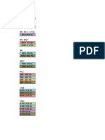 Plymouth Degree Programmes Timetables