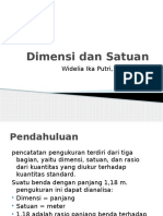 Dimensi Dan Satuan