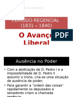 Brasil Império - Primeiro Reinado - Regencia