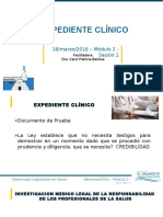 Expediente Clinico 2016