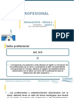 Sello Profesional 2016