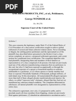 Amchem Products, Inc. v. Windsor, 521 U.S. 591 (1997)