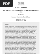 Alaska v. Native Village of Venetie Tribal Government, 522 U.S. 520 (1998)