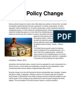 Public Policy Change