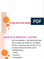 Equipos de Medicion y Control