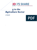 Lending To The Agriculture Sector - A Toolkit - USAID 2012-12-04 PDF