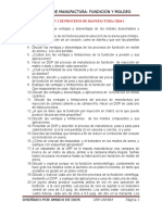 Cuestionario No 02 de Procesos de Manufactura I