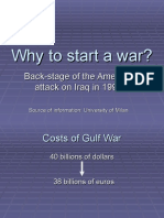 Why The US Wants War