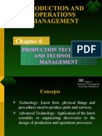 Production Technology and Technology Management