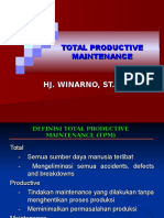 Total Productive Maintenance