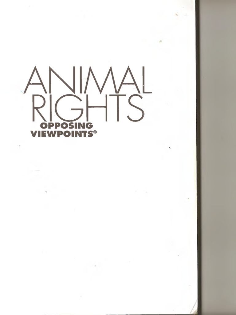 Animal rights: opposing viewpoints | Utilitarianism | Animal Rights