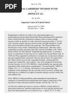 Central Laborers' Pension Fund v. Heinz, 541 U.S. 739 (2004)