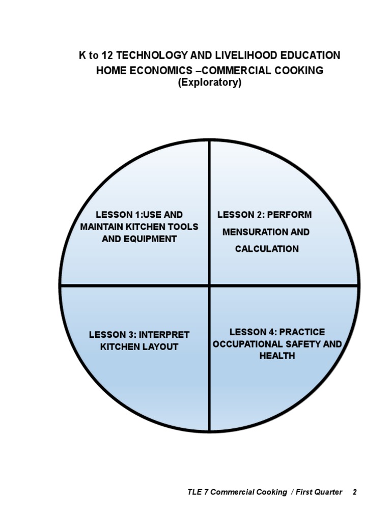 Commercial Cooking (Draft) | PDF | Science & Mathematics