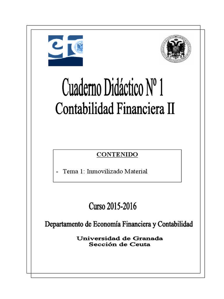 Cuaderno Didáctico n1 Contabilidad Financiera II 2016