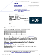 Cbse - Joint Entrance Examination (Main) - 2015