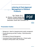 Product Monitoring & Post-Approval Lifecycle Management of Biotech Products