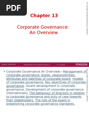 Unit 2 & 3 | Pdf | Corporate Governance | Board Of Directors