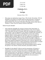 Chisholm v. Georgia, 2 U.S. 419 (1793)