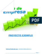 Ejemplo Plan Empresarial