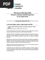 Download Resolutions 2016 by European Federation of Journalists EFJ SN310914306 doc pdf