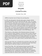 Reeside v. United States, 75 U.S. 38 (1869)