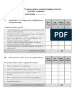 Questionnaire Satisfaction Client