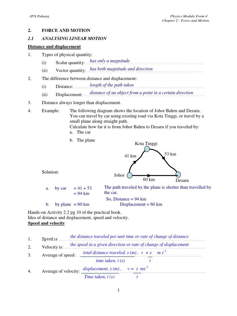 Linear Motion Concepts and Examples | PDF | Acceleration | Speed