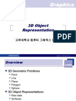 3D Object Representation: CGVR - Korea.ac - KR