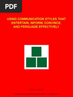 Download Using Communication Styles That Entertain Inform Convince and Persuade Effectively by Nigel AL Brooks SN31092069 doc pdf