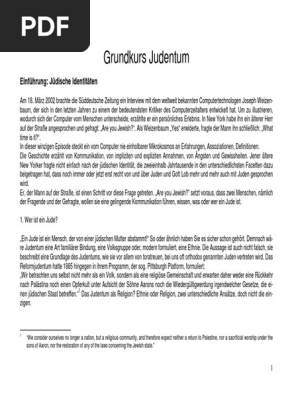 Grundkurs Judentum  PDF