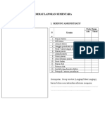 Format Laporan Sementara New