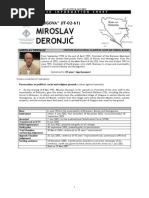 Miroslav Deronjic's Apology for 1992 Glogova Massacre