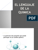 El Lenguaje de La Quimica