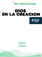 Moltmann Jurgen Dios en La Creacion