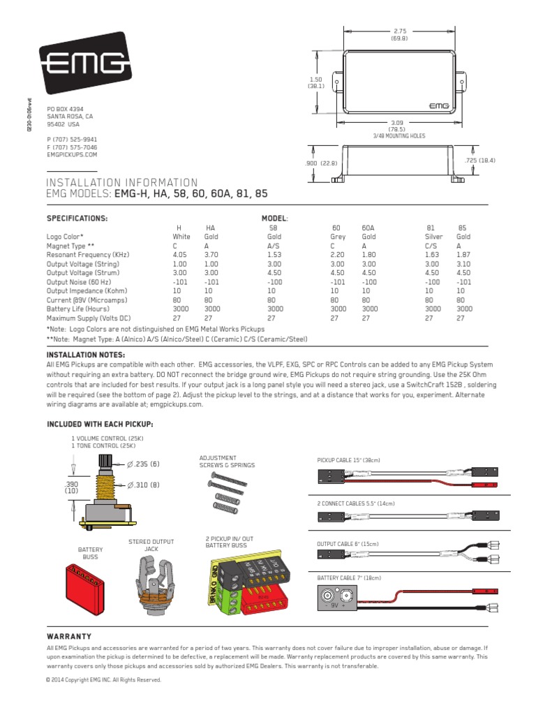 EMG Wiring | Electrical Connector | Electricity | Free 30-day Trial