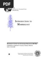 Download Introduction to Mammalogy by gfg SN310947000 doc pdf