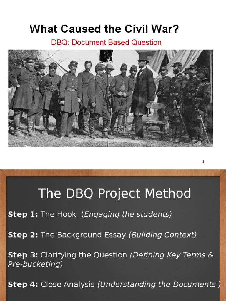 Civil War DBQ: Analyzing Causes | PDF | Travel | Foreign Language Studies