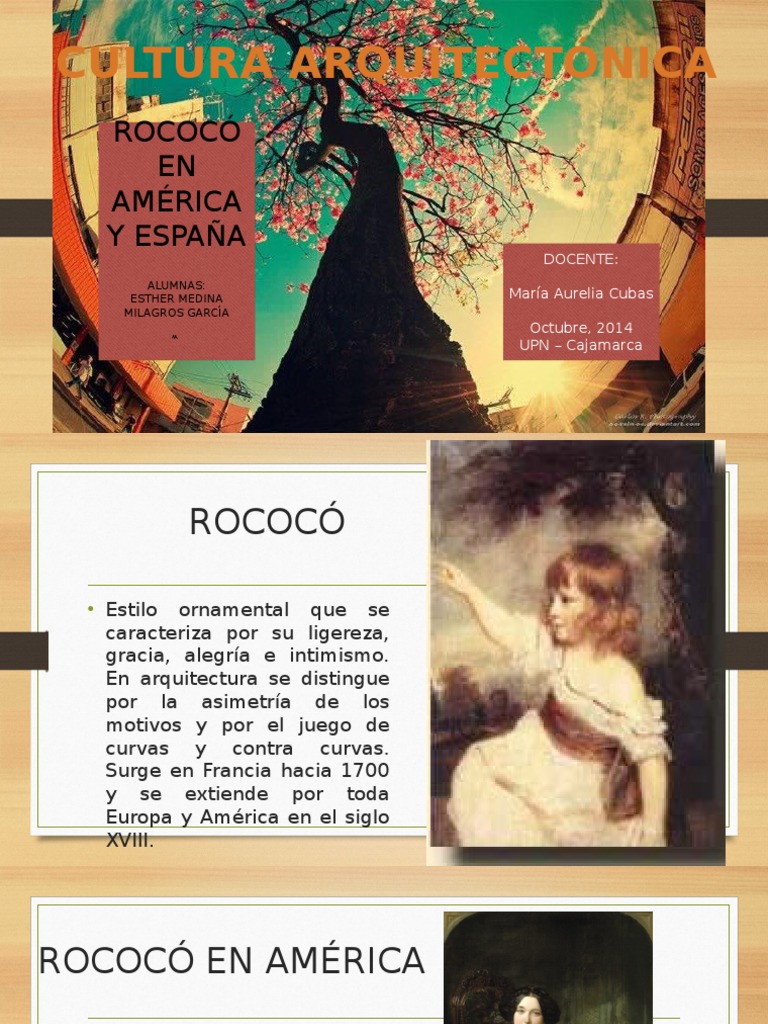 Rococó en América y España: Estilo y Arte | PDF | Barroco | Artes (general)