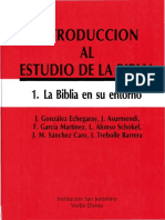 Gonzalez Echegray, La Biblia en Su Entorno