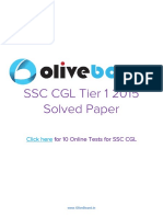 SSC CGL Tier 12015