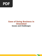 Report-Ease of Doing Business in Ghaziabad (Overview)