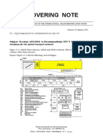 Covering Note: Subject: Erratum 1 (01/2014) To Recommendation ITU-T G.709/Y.1331 (2014)