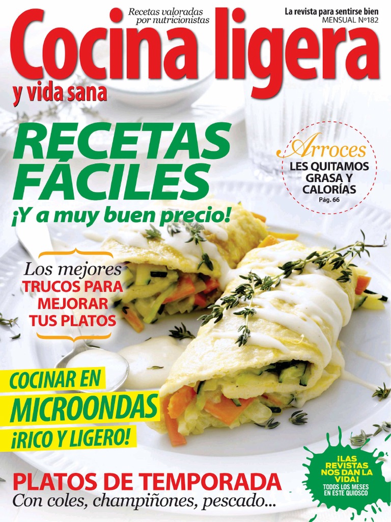 Cocina Ligera y Vida Sana | PDF, image size:768x1024
