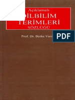 Açıklamalı Dilbilim Terimleri Sözlüğü